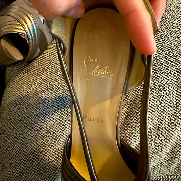 Christian Louis Vuitton heels used